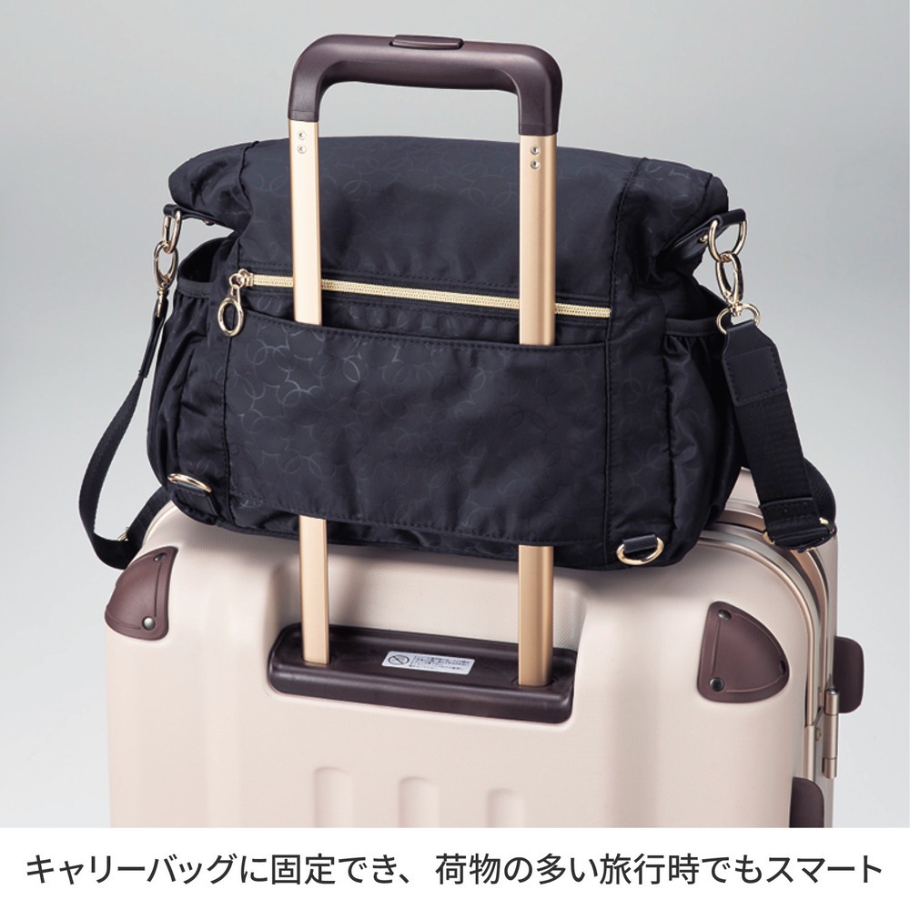エンボス2WAYトラベルバッグ 使用イメージ