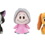 ナムコ「ディズニーキャラクター 赤いほっぺ ぬいぐるみ フィガロ＆ヤングオイスター＆レディ」