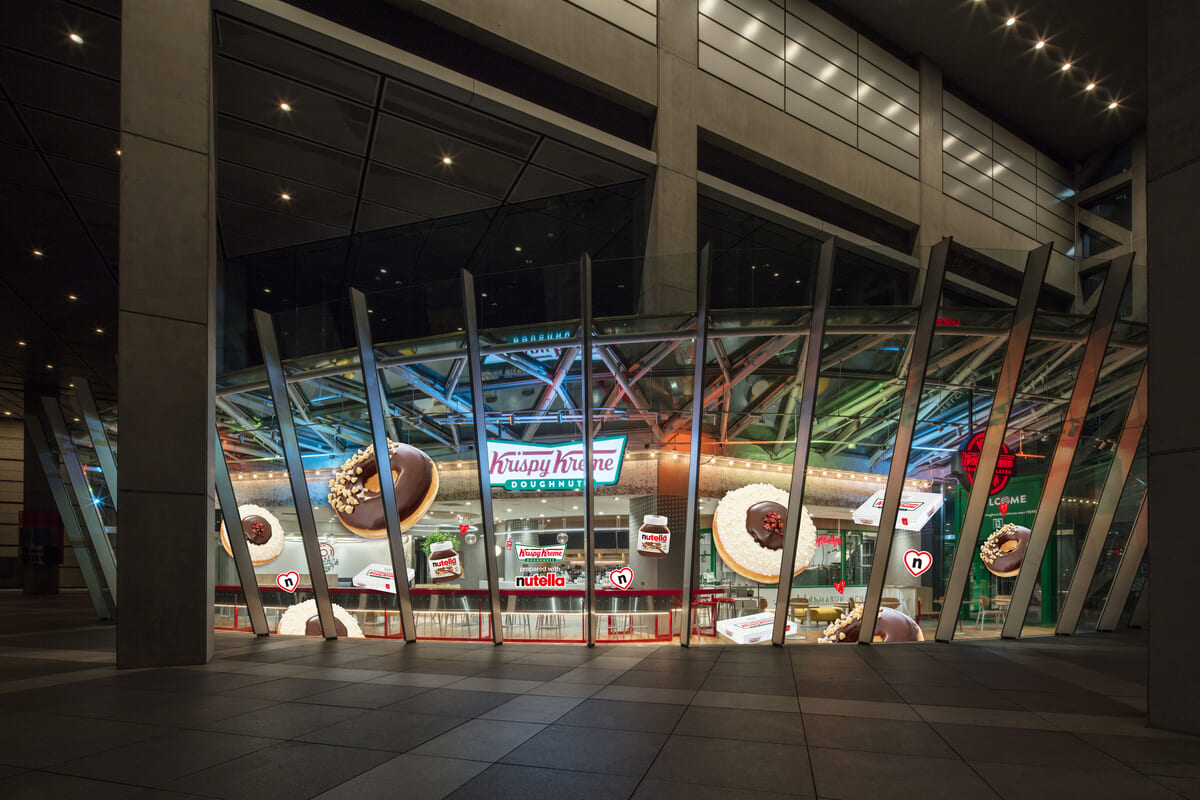 クリスピー・クリーム・ドーナツ 東京国際フォーラム店　特別装飾