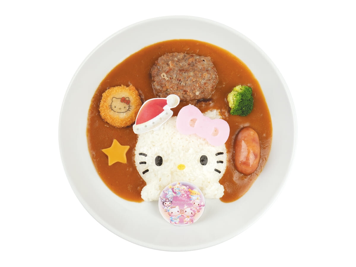 ハローキティのクリスマスカレー