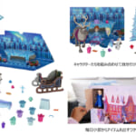マテル ディズニー「アナと雪の女王​　アドベントカレンダー　アレンデールのクリスマス　ミニドール」