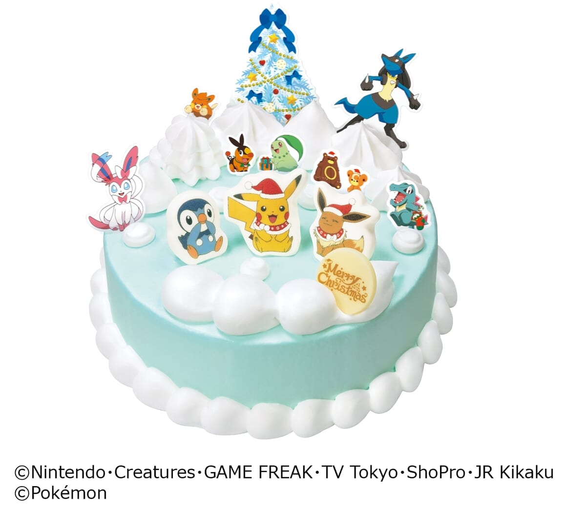 サーティワン「MAKE A SWEET CHRISTMAS(メイク ア スウィート クリスマス)」ポケモン クリスマス アイスクリームケーキ