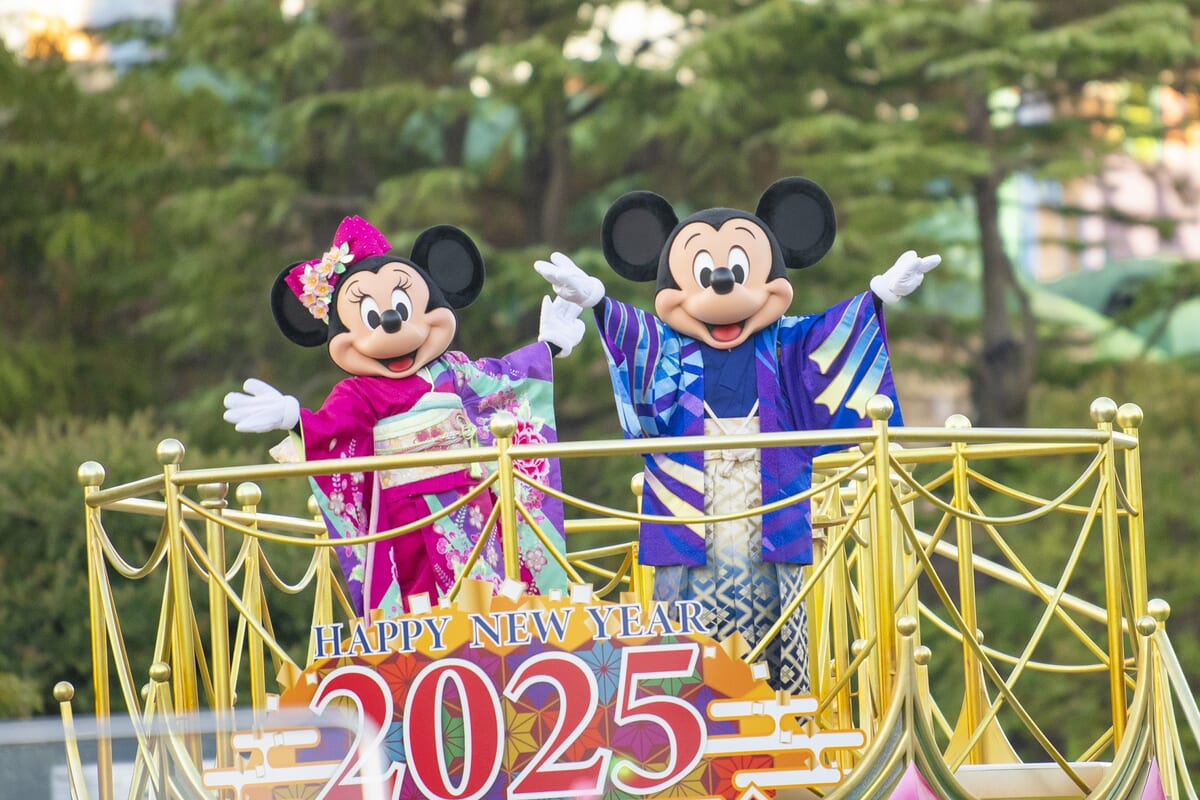 東京ディズニーランド「ニューイヤーズ・グリーティング」
