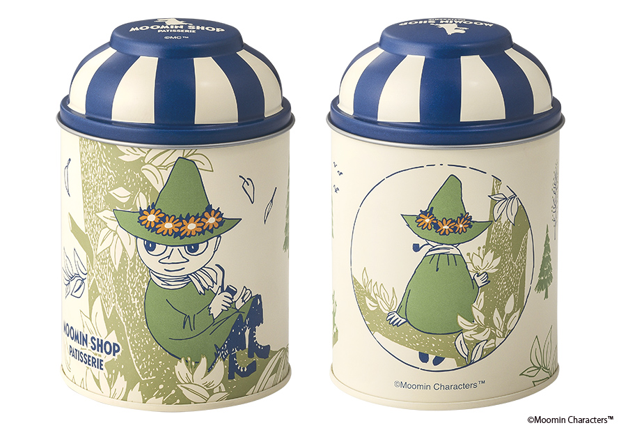 スナフキン缶 デザイン