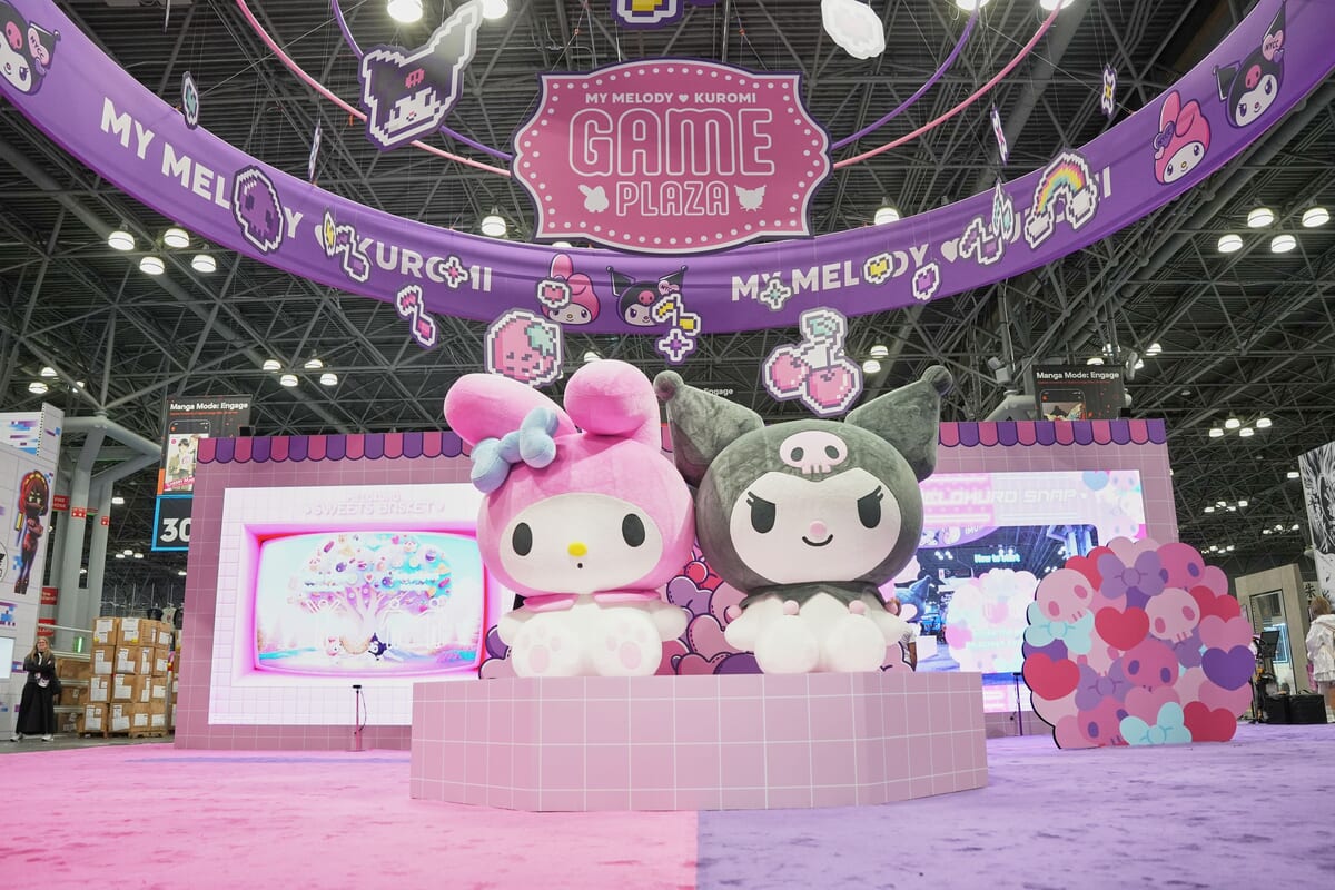 ニューヨーク・コミコン2025(New York Comic Con 2025)「MY MELODY ♡ KUROMI GAME PLAZA (マイメロディクロミゲームプラザ)」出展　メイン