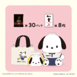 数量限定「DOUTOR×Pochacco」　オリジナルバッグセット