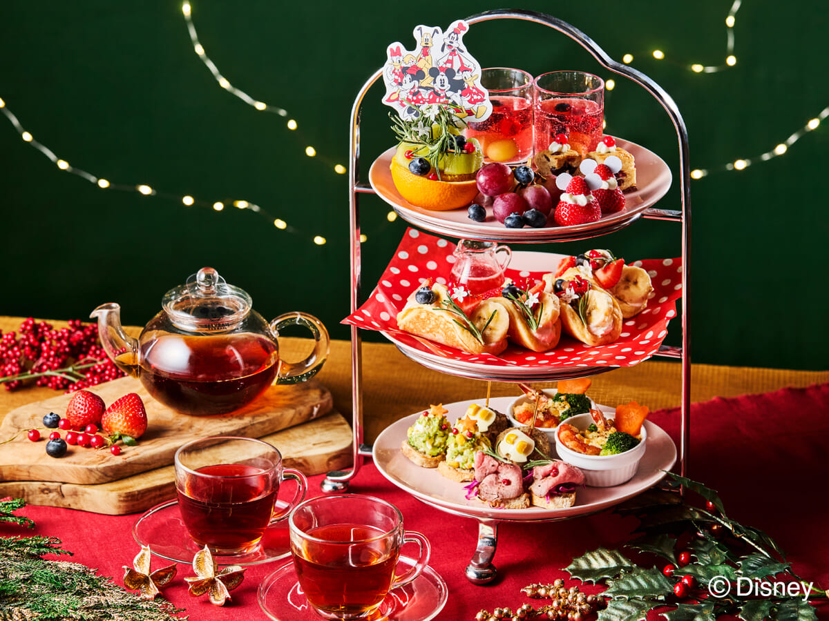 マジカルChristmas⭐︎アフタヌーンティーセット<Mickey & Friends>(ドリンク付)