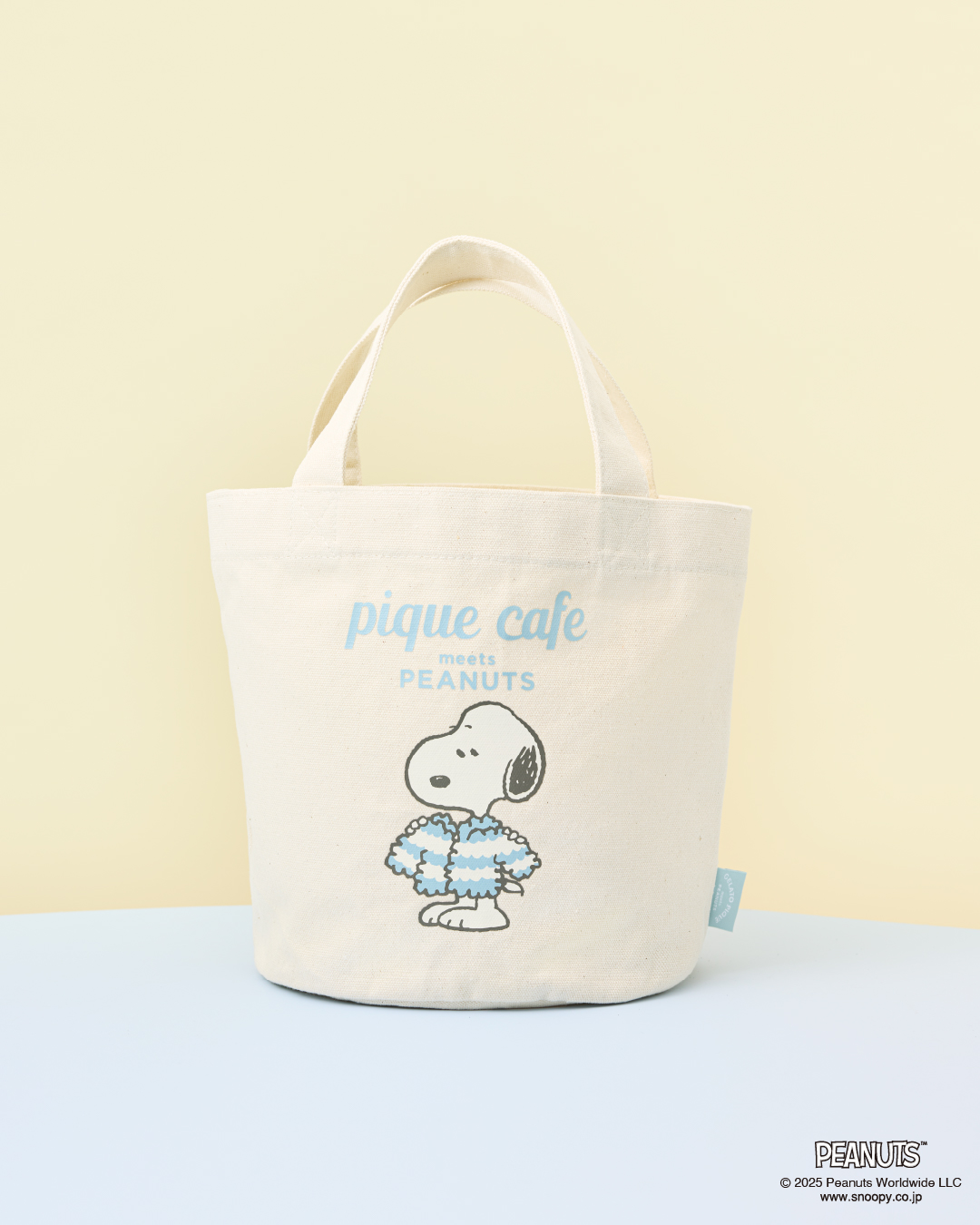 【PEANUTS】オリジナルアート キャンバスミニトートバッグ