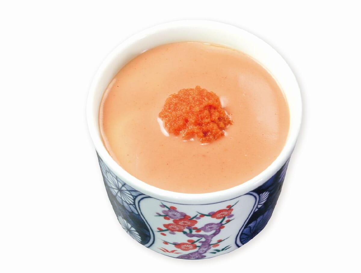 明太子クリーム茶碗蒸し