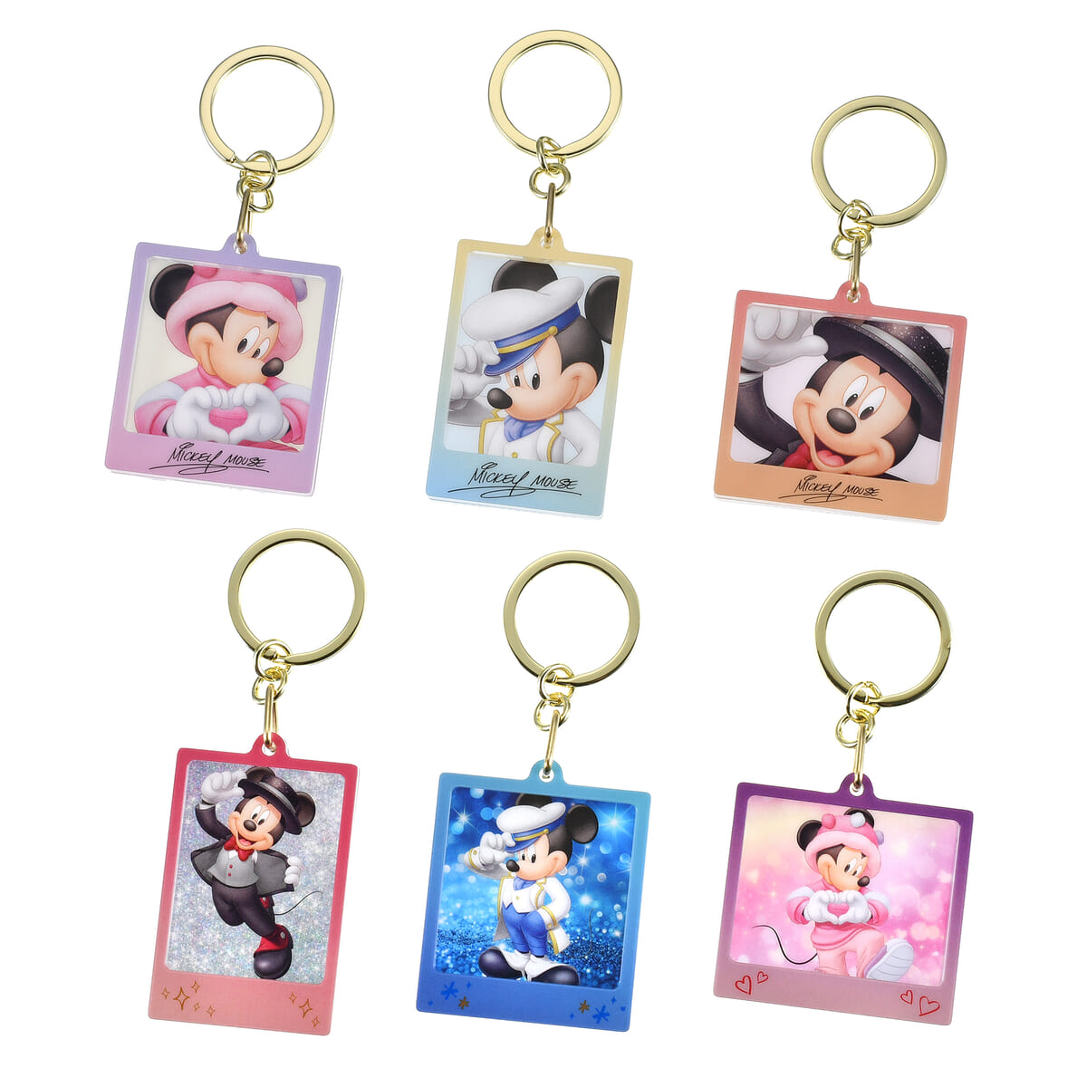 ミッキー シークレットキーホルダー アクリル HAPPY BIRTHDAY MICKEY