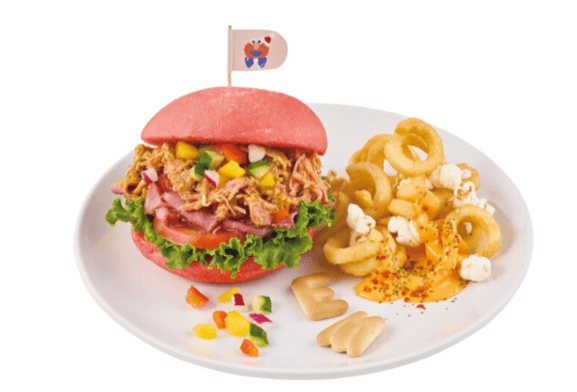 ハンバーガー ～BBQ プルドポーク～