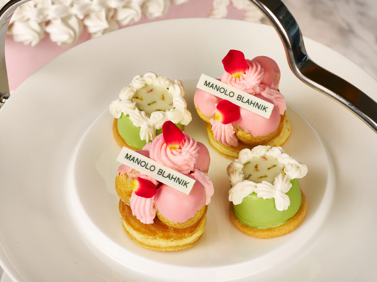 マリー・アントワネット by マノロ ブラニク アフタヌーンティー(スイーツ1)