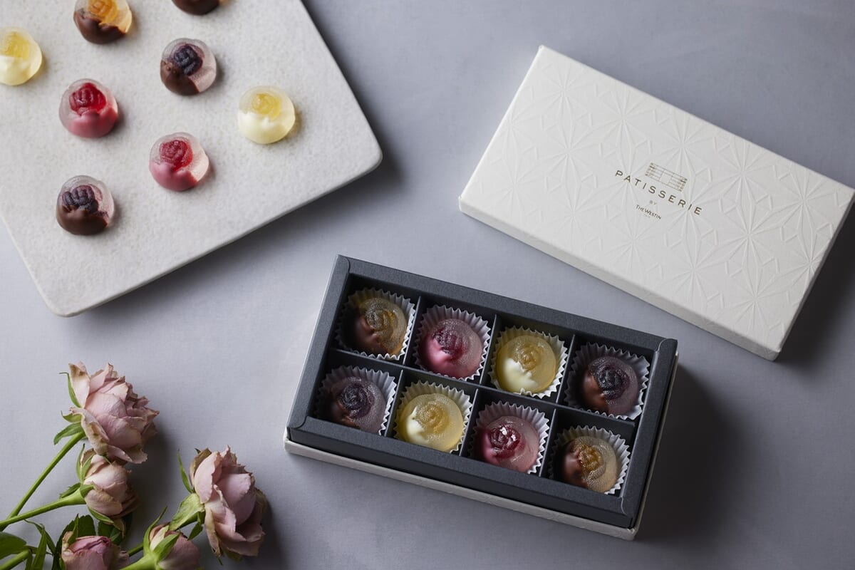 果内水晶ショコラ（パート・ド・フリュイ入り琥珀糖ショコラ）