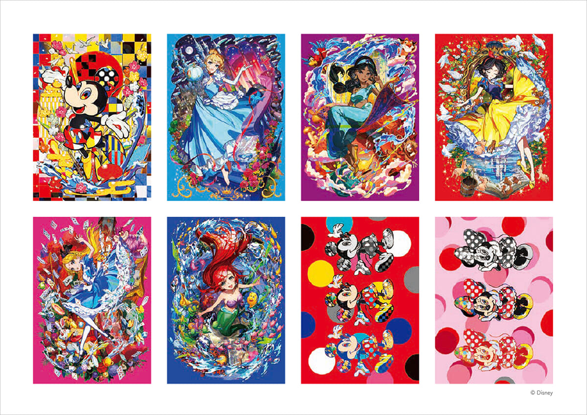 玄光社『Disney Collection by Mika Pikazo　ディズニーポスターブック』3