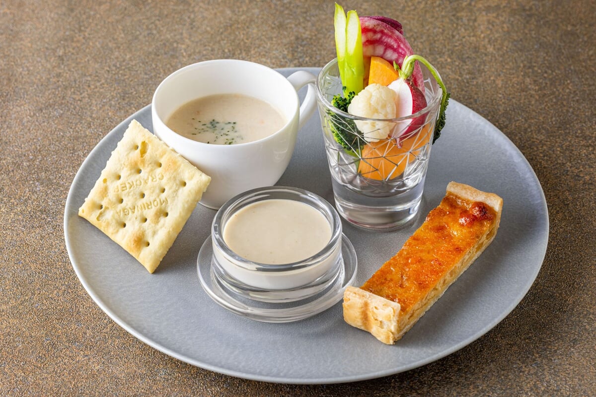 バーニャカウダやクラムチャウダー