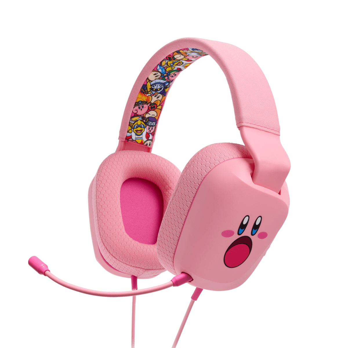 有線ヘッドセット for Nintendo Switch - 星のカービィフェイス
