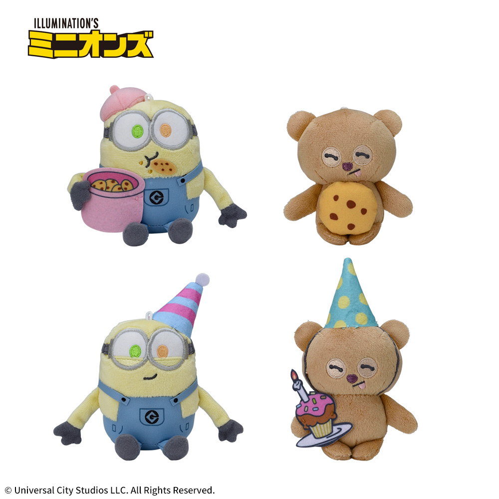 ミニオン　マスコット“ボブ＆ティム”　～SWEET～