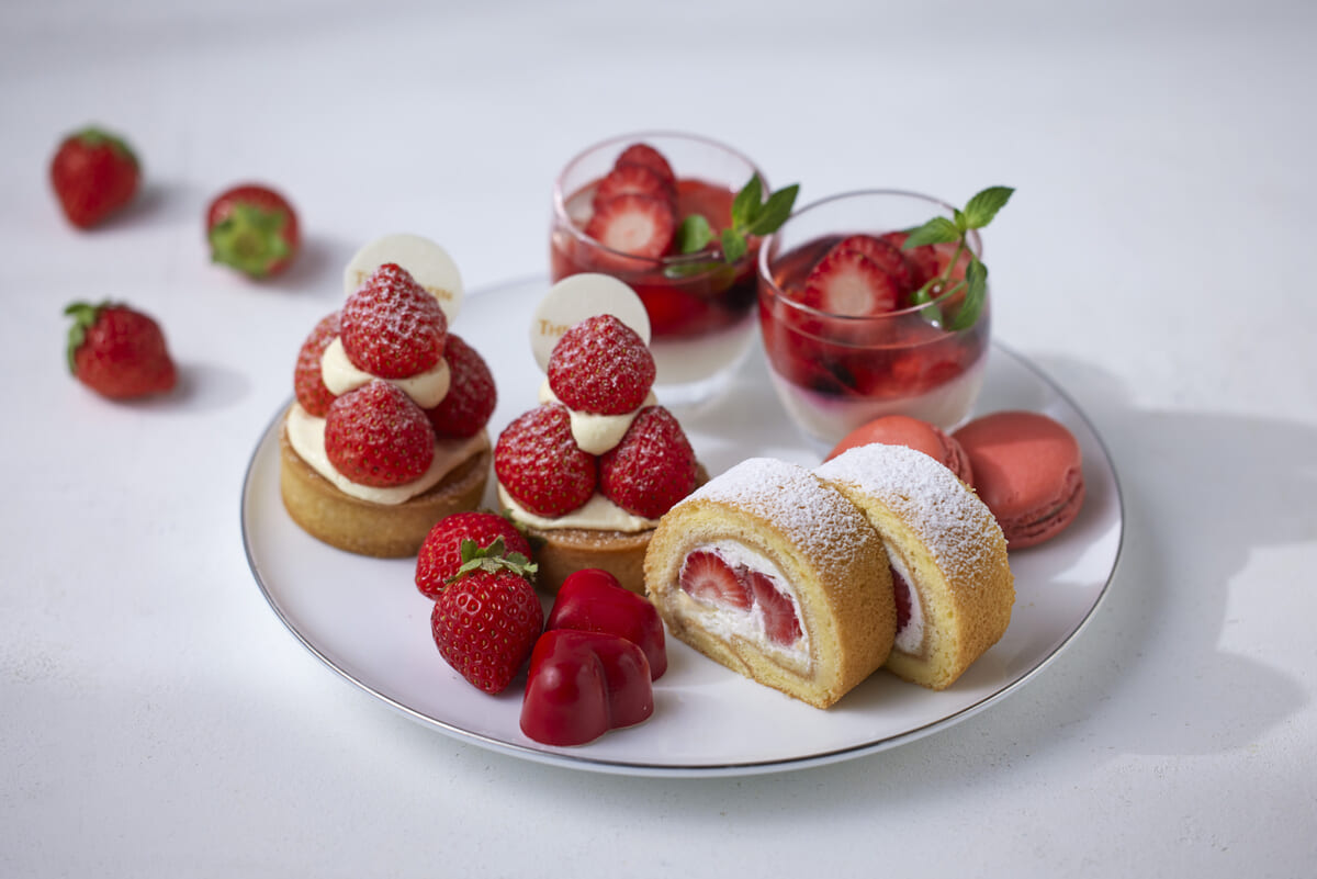 ストロベリーアフタヌーンティー（上段）