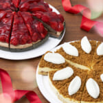 スターバックスの「Holidayシーズン第2弾 2025」のメニュー　タルトとチーズケーキ