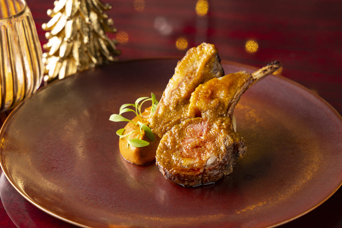 オーストラリア産ラムチョップのロースト