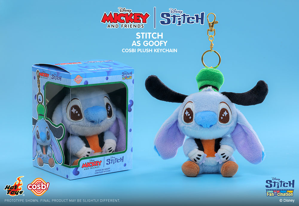 コスビ・ぬいぐるみキーチェーン「スティッチ:ファンシネーション」グーフィー