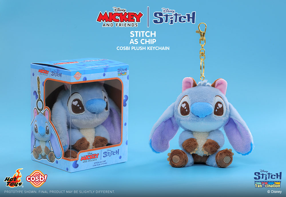 コスビ・ぬいぐるみキーチェーン「スティッチ:ファンシネーション」チップ