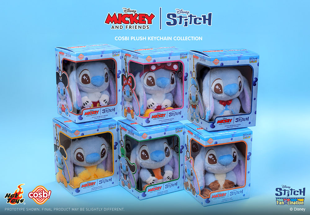 コスビ・ぬいぐるみキーチェーン「スティッチ:ファンシネーション」パッケージ