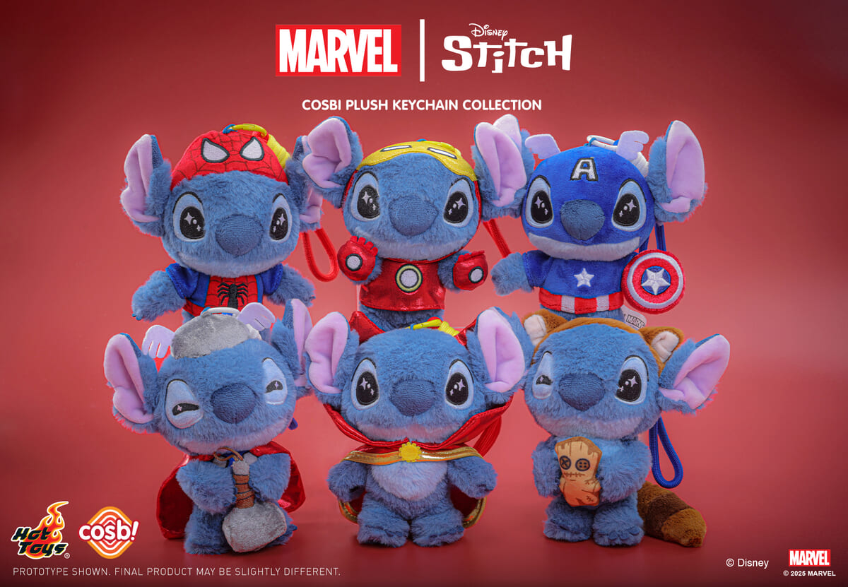 コスビ・ぬいぐるみキーチェーン『マーベル｜スティッチ』