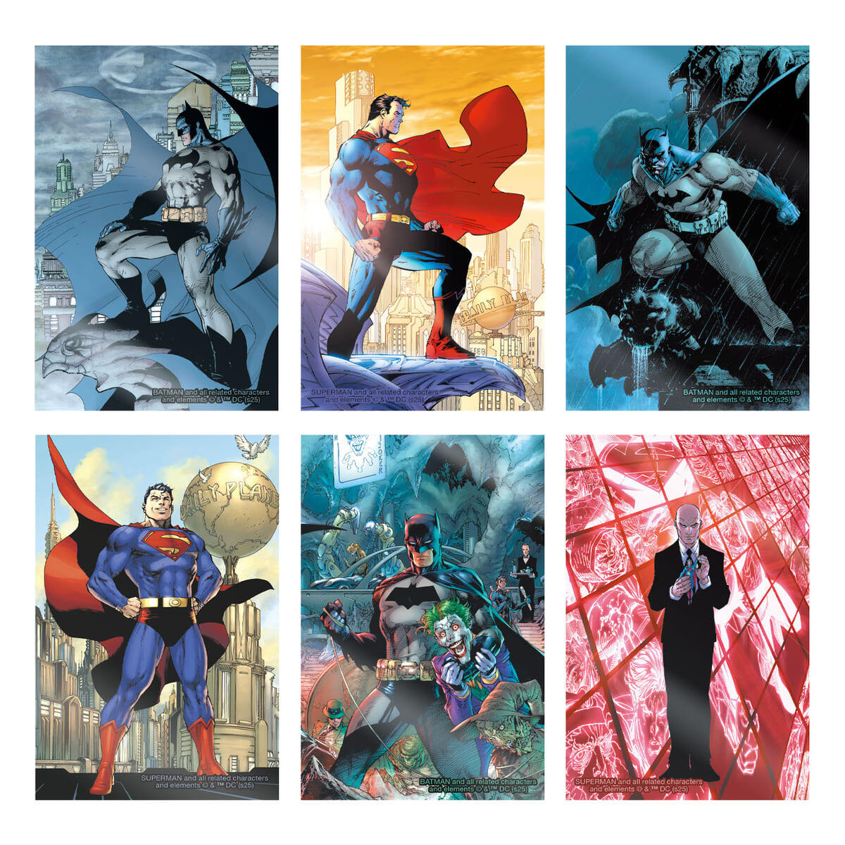 スーパーマン　メタリックステッカーセット