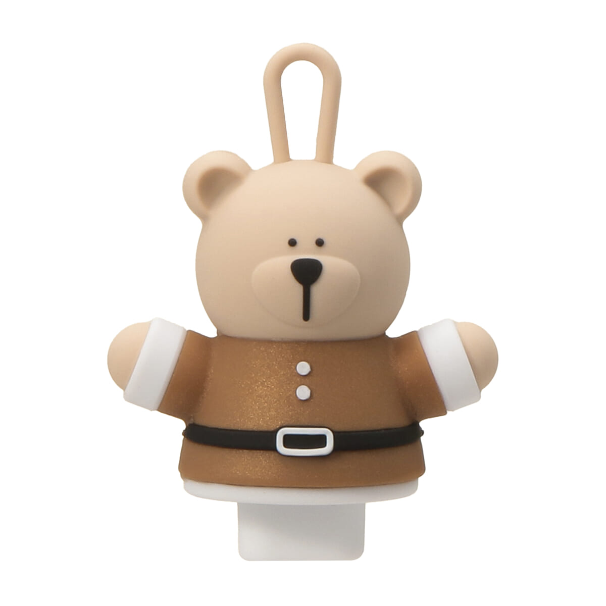 ホリデー2025リユーザブルカップ専用ドリンクホールキャップベアリスタサンタ