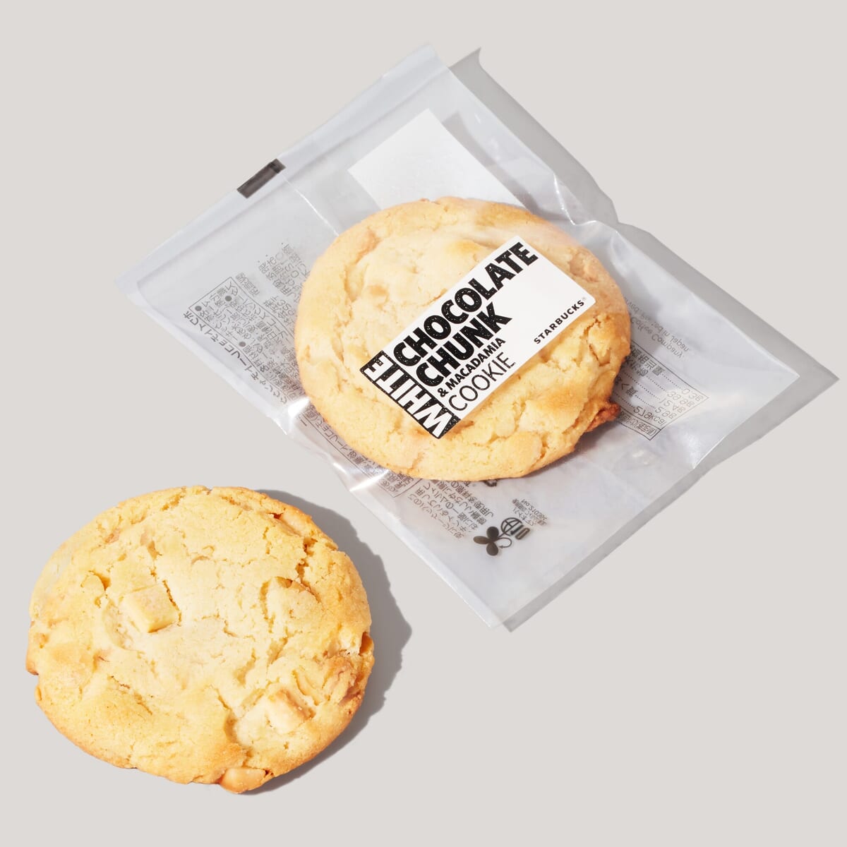 ホワイトチョコレートチャンク&マカダミアクッキー(リニューアル)