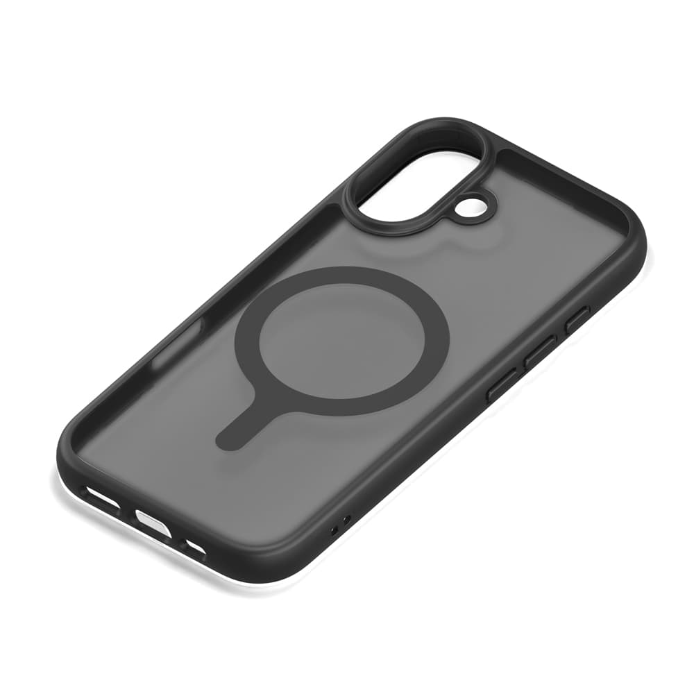 PGA「iPhone17 用 ハイブリッドケース（MagSafe対応）」ブラック