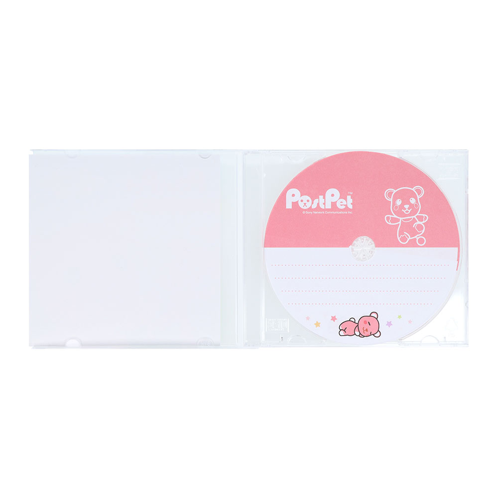 CD-ROM風メモ　ライトピンク（パッケージ内側）