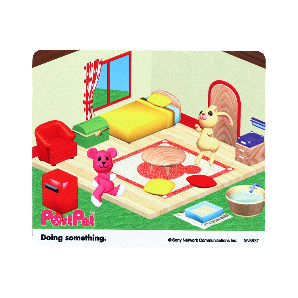 ダイカットマウスパッド　部屋（内容）