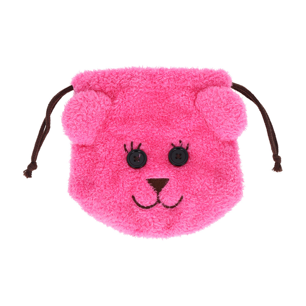 ぬいぐるみ巾着　モモ