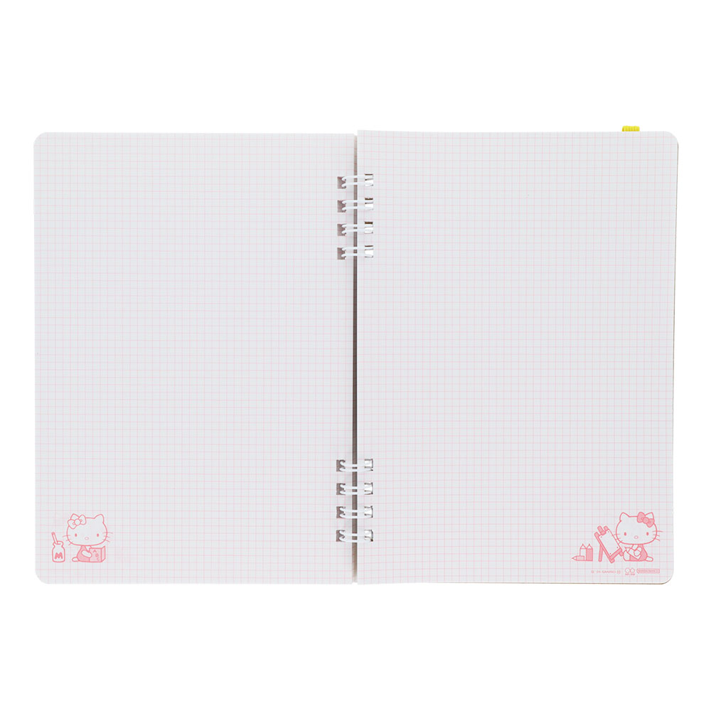Wリングノート B6 ハローキティ02