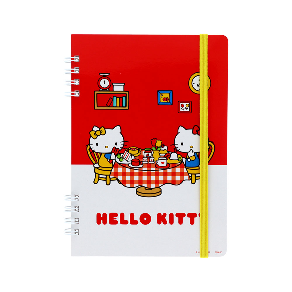 Wリングノート B6　ハローキティ