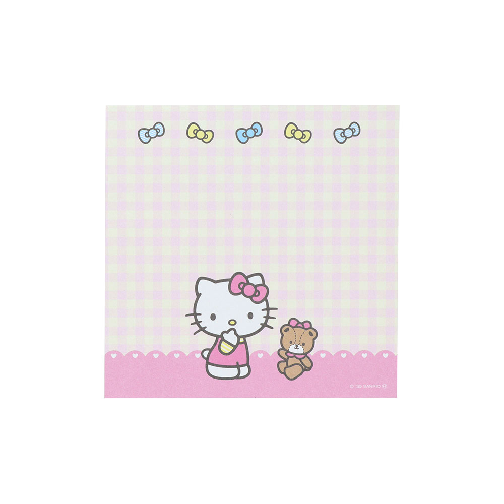 スクエアメモ ハローキティ ピンク03
