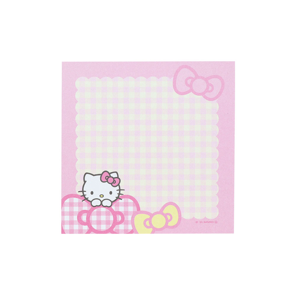 スクエアメモ ハローキティ ピンク04
