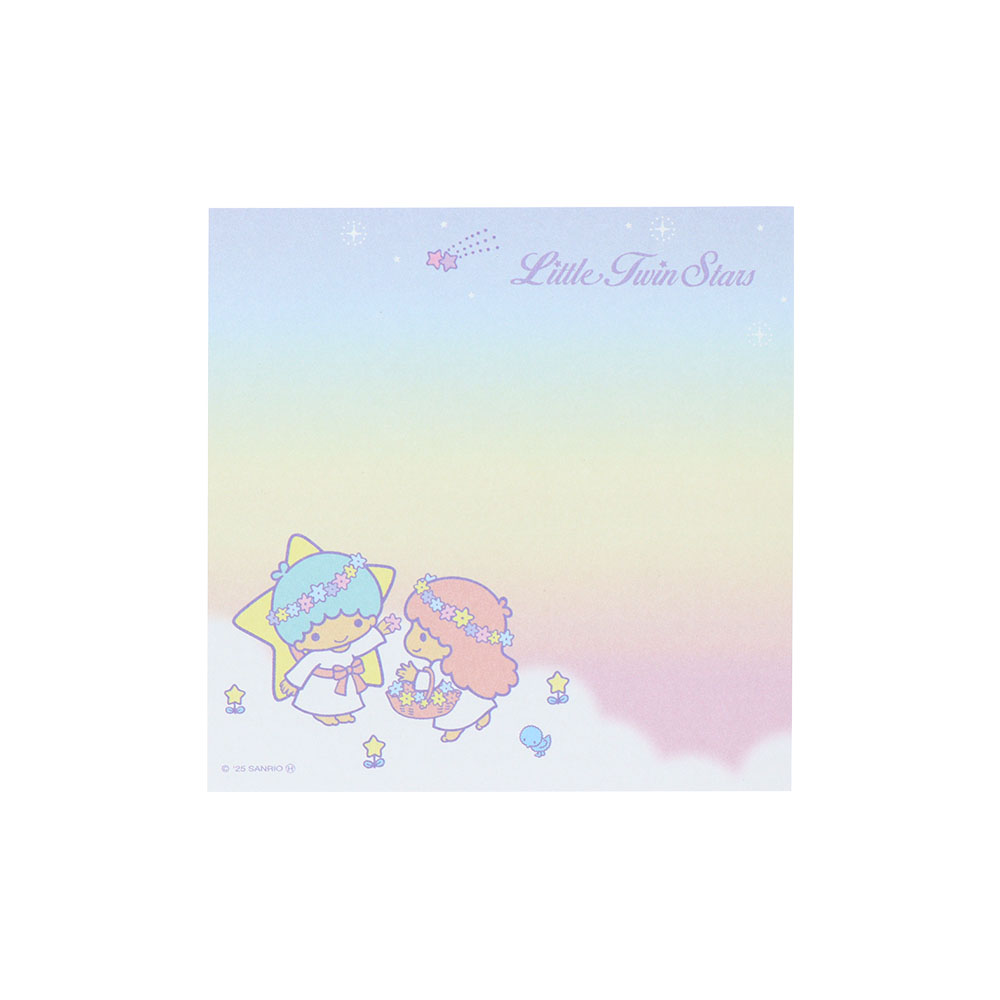 スクエアメモ リトルツインスターズ ラベンダー04