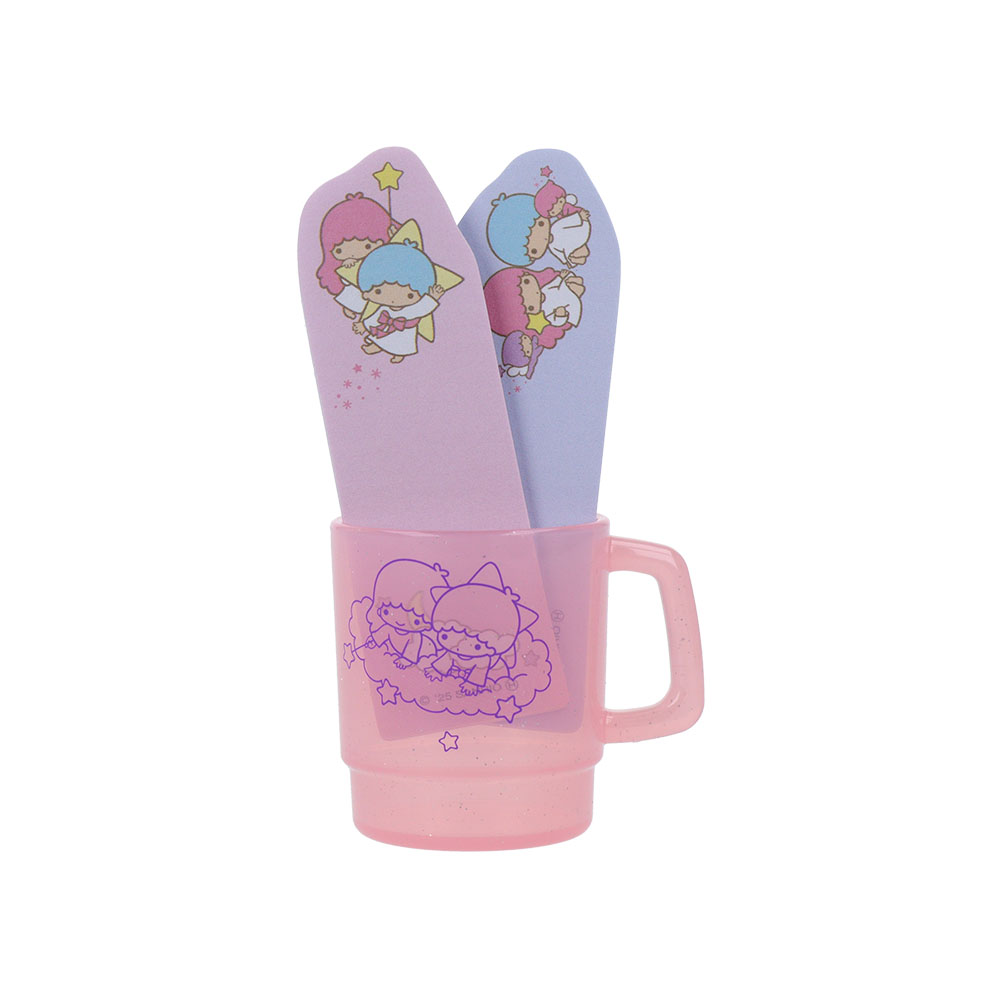 カップケース入り付箋 リトルツインスターズ ピンク