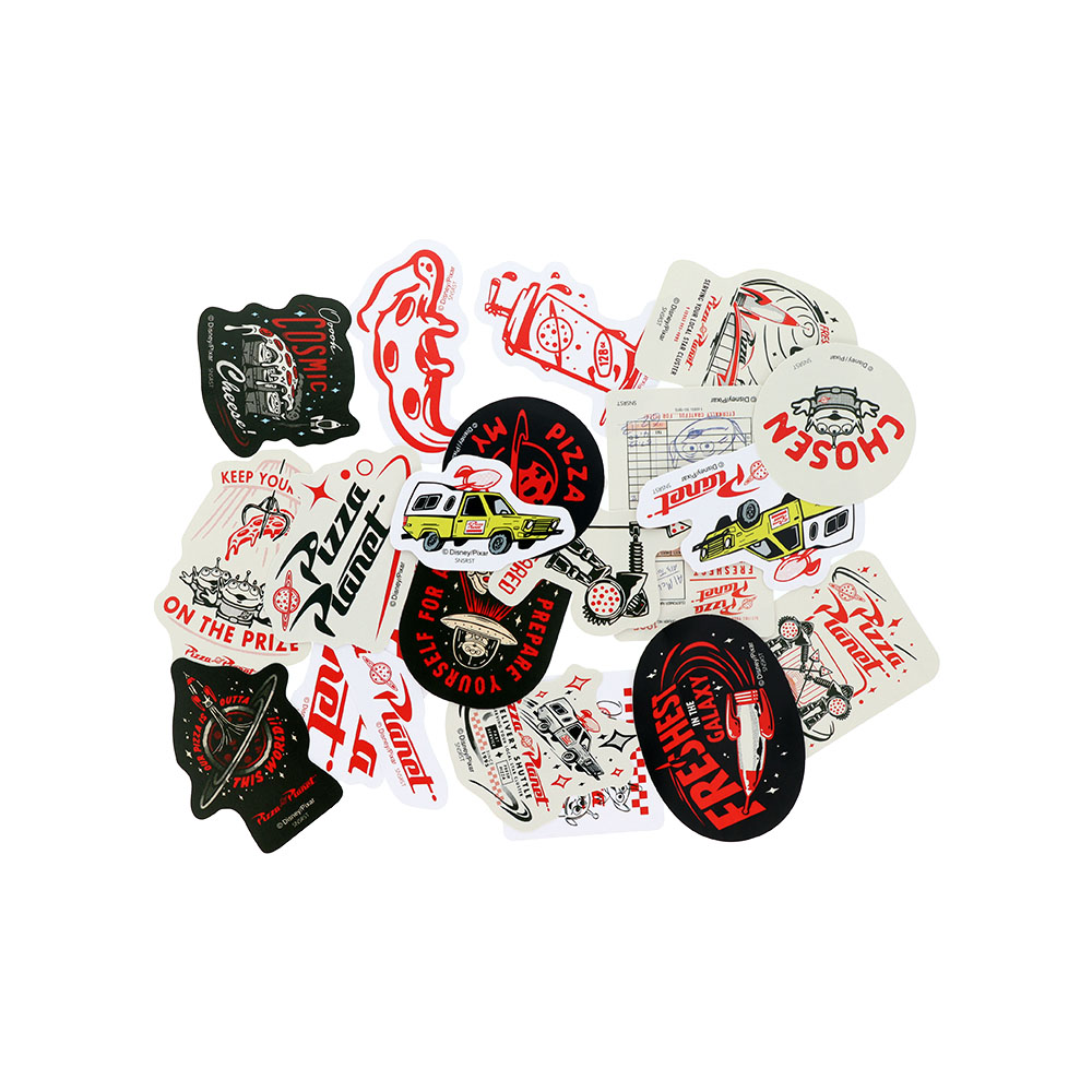 ステッカーセット ピザ・プラネット02