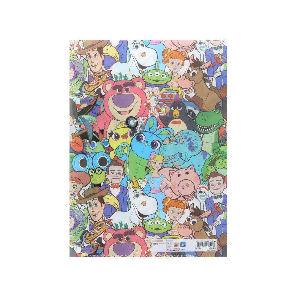 ダイカットクリアファイル5P 集合02