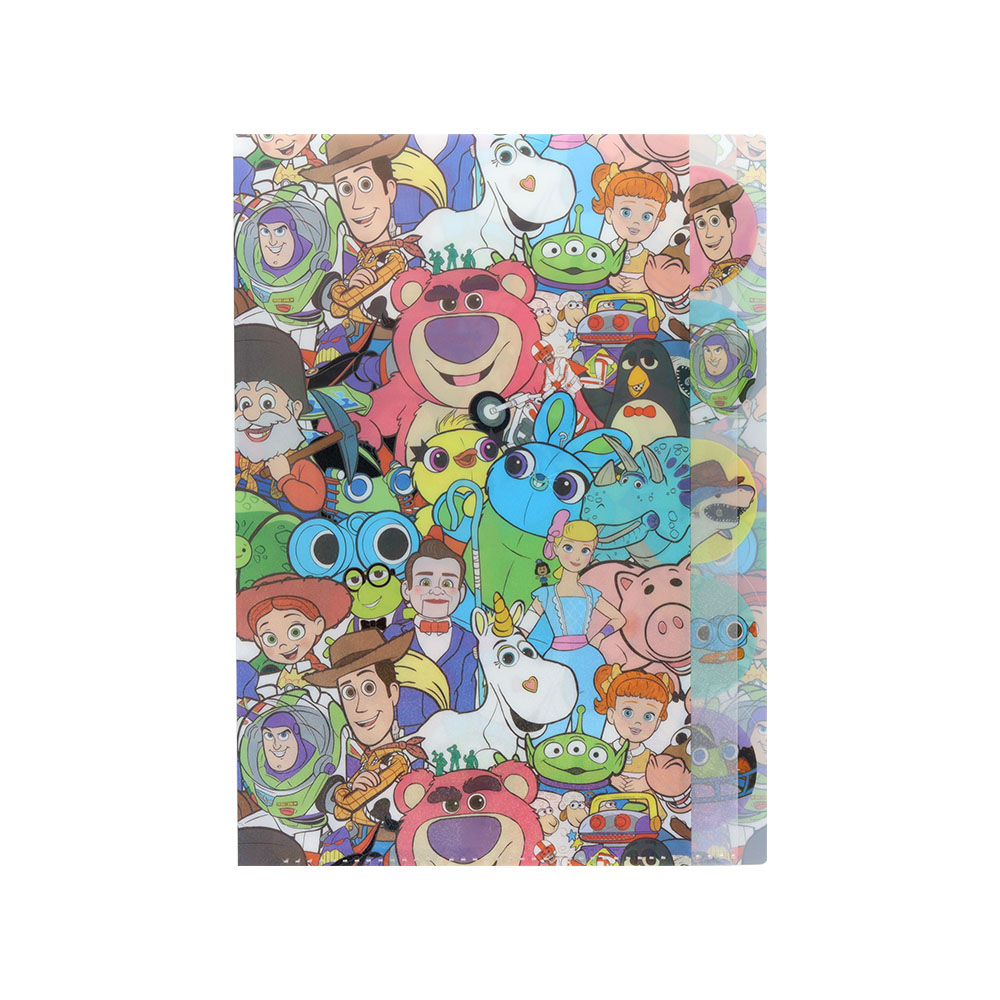 ダイカットクリアファイル5P 集合