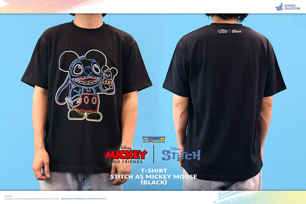 「スティッチ:ファンシネーション」 Tシャツ(ブラック)