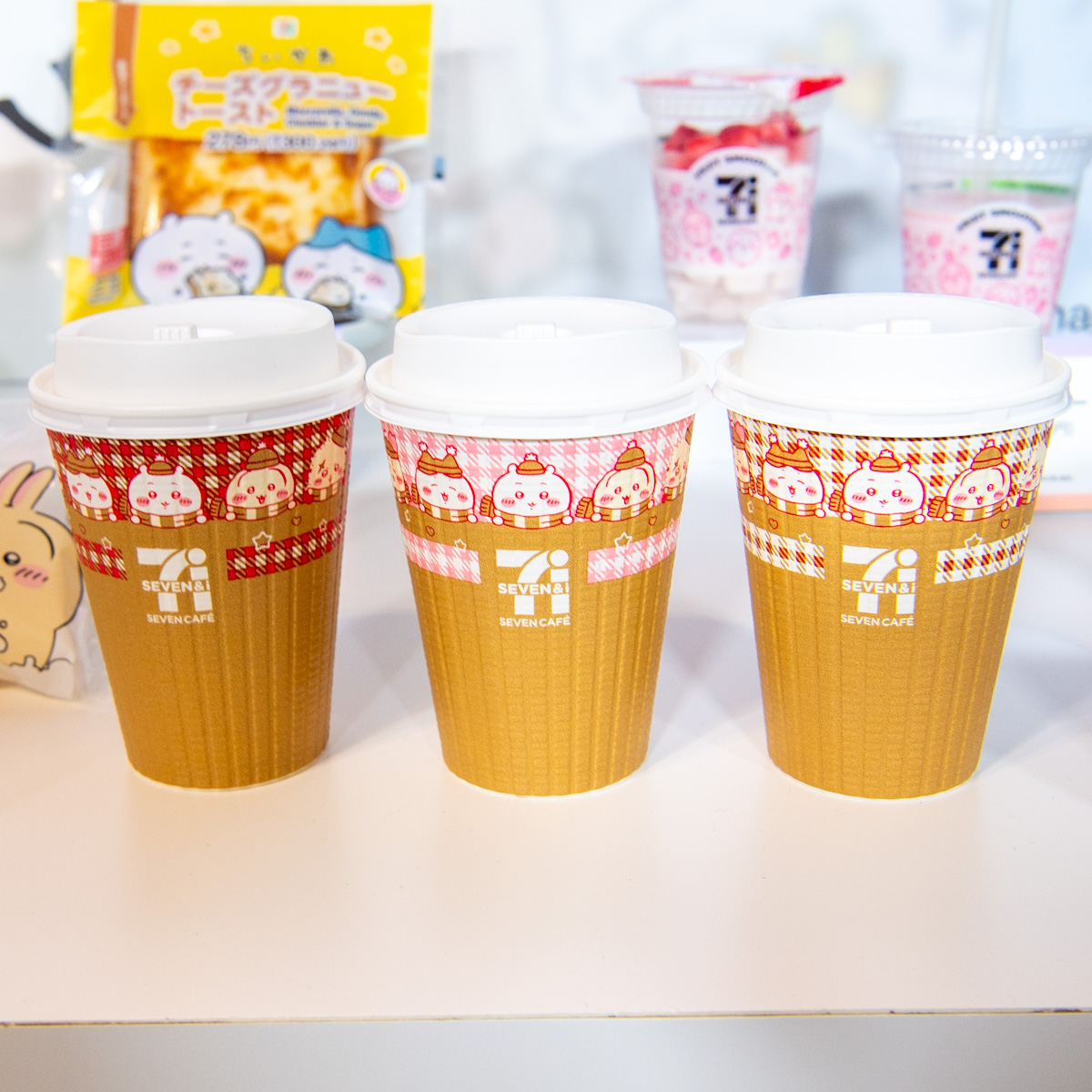 セブンカフェ ホットカフェラテR、ホットカフェラテL