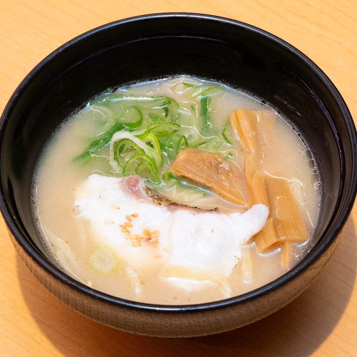 スシロー 鯛白湯ラーメン