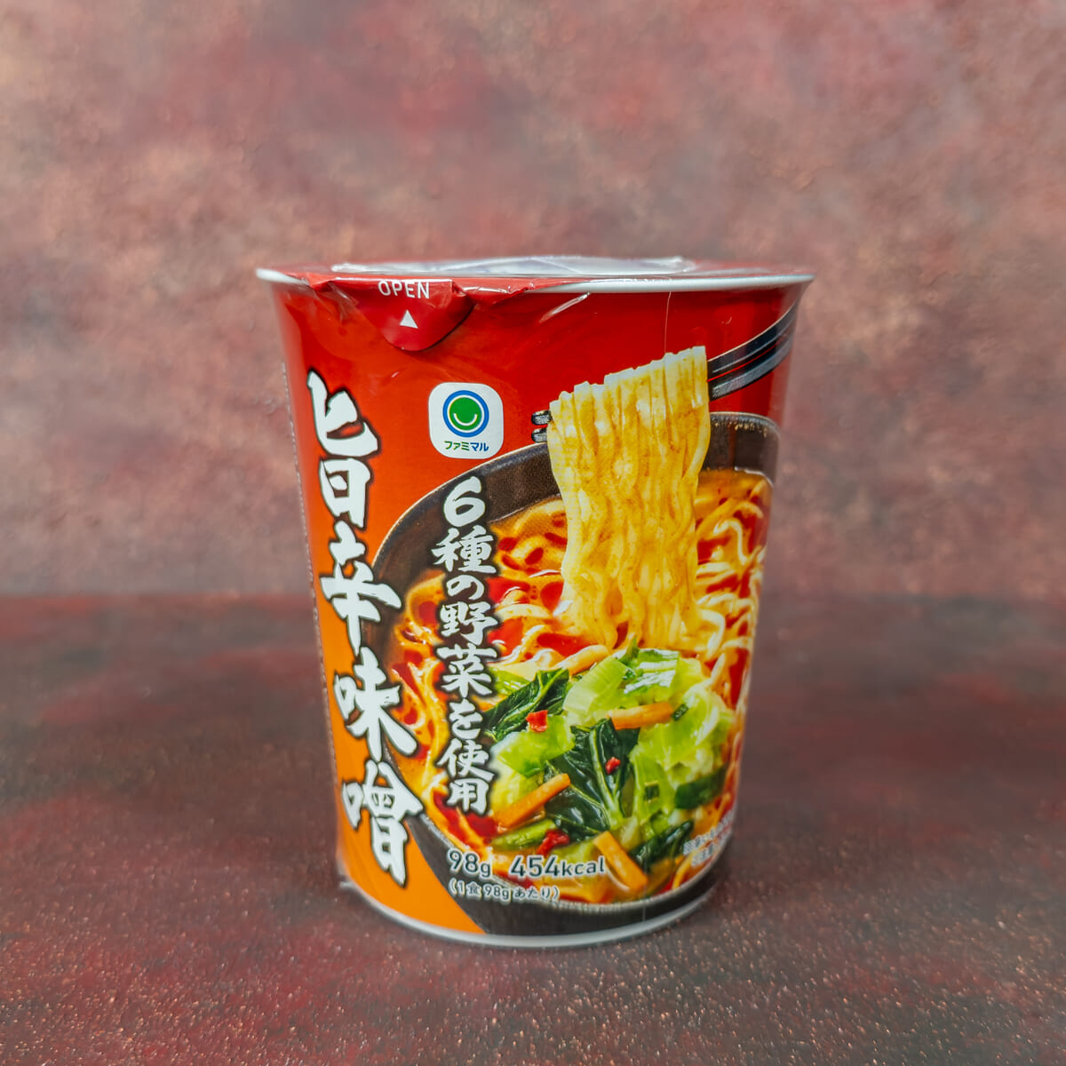 6種の野菜を使用 旨辛味噌