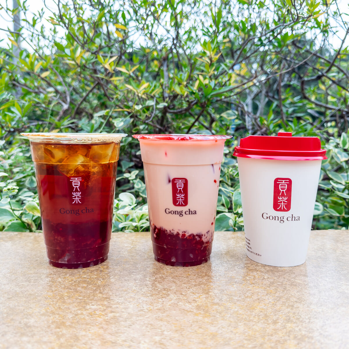 ゴンチャ「あまおう ホリデー」