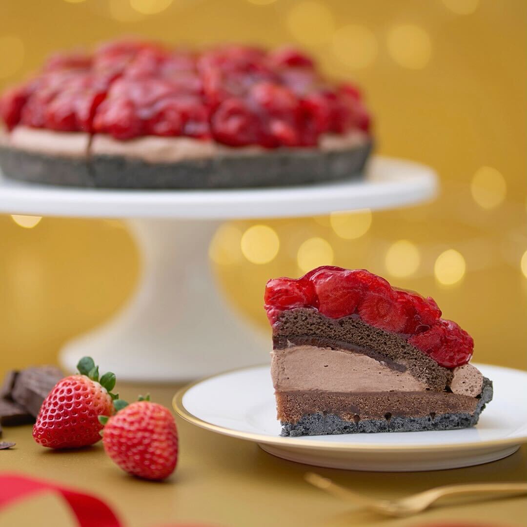 ストロベリー&チョコレートタルト イメージ